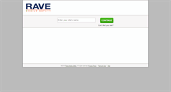 Desktop Screenshot of getrave.com